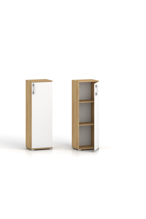 Regał komoda Pola 1D 110 x 40 cm Hikora naturalna